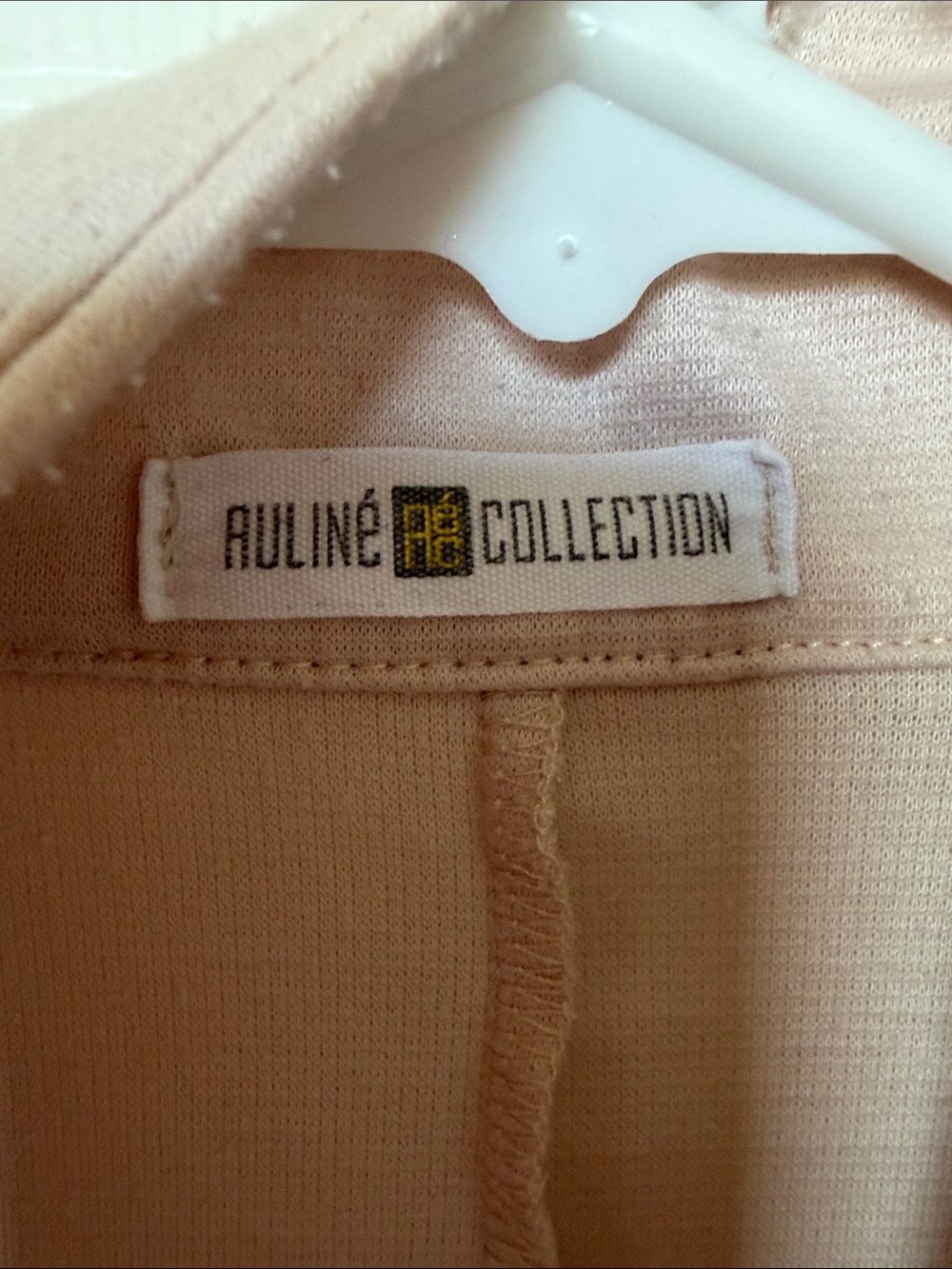 Women's Cream Single-Button Jacket - Picture 3 of 3